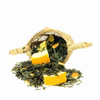 Herbata zielona aromatyzowana orange | Herbata zielona Kalisz