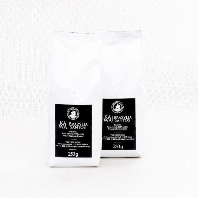Kawa | Kawa Arabika Brazylia Santos op. 250 g. Gdynia