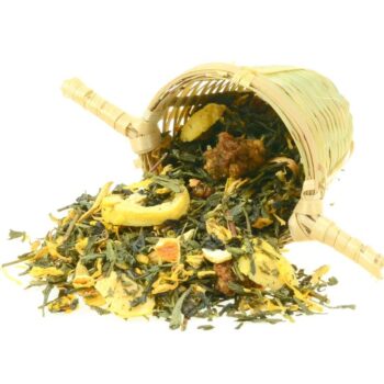 9163_Herbata zielona aromatyzowana Powitanie słońca | Herbata zielona Ustka